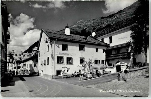 7504 Pontresina - Dorfstrasse Gasthaus Sarazena