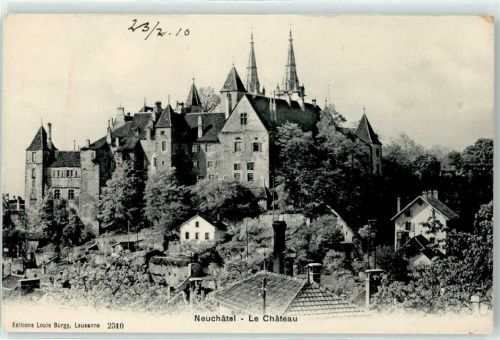 2000 Neuchâtel Neuenburg - 1910 Schloss