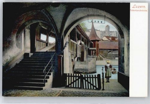 6000 Luzern Lucerne - Spreuerbrücke AKU2