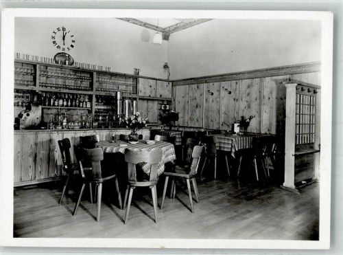 6000 Luzern Lucerne 1945 Foto AK Gasthaus des Gesellenhaus Pro Inrimis hilft Behinderten Stempel