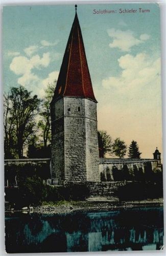 4500 Solothurn Soleure - schiefer Turm AKU1