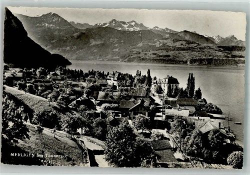 3658 Merligen 1981 Foto AK Thunersee