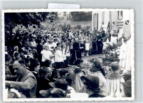 4310 Rheinfelden Foto AK Fronleichnam Messe