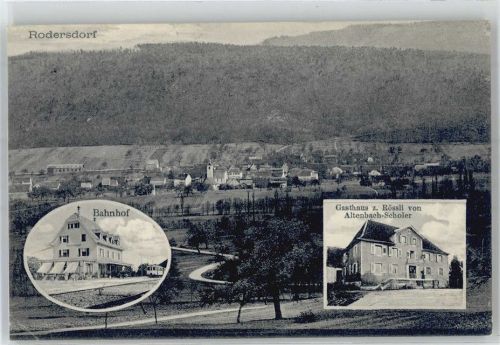 4118 Rodersdorf - Bahnhof Gasthaus zum Rössli