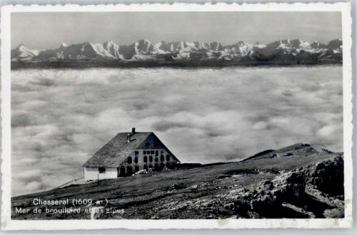 2518 Nods 1938 - Hotel Chasseral