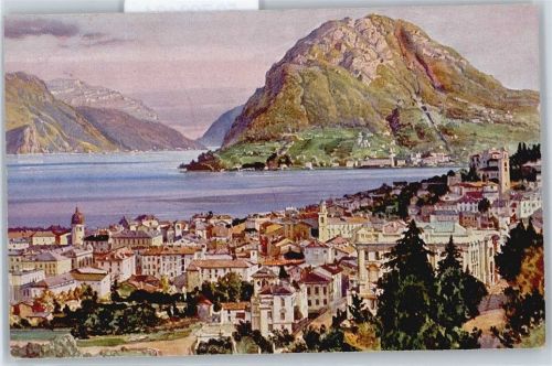 6900 Lugano Künstlerkarte S. Salvatore AKU2