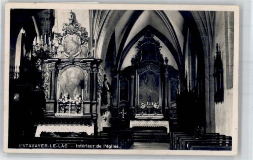1470 Estavayer-le-Lac - Kirche Inneres