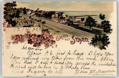 9422 Staad SG 1902 Lithographie