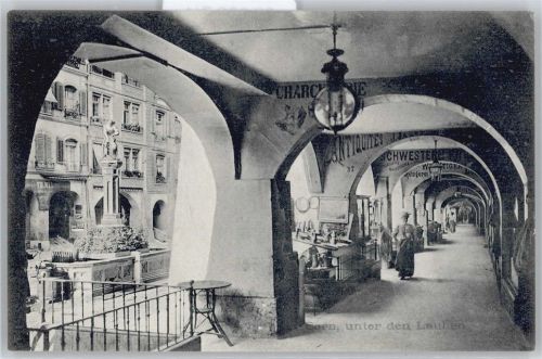 3000 Bern Berne - Unter den Lauben, Brunnen AKU1