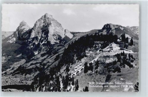 6433 Stoos SZ - Drahtseilbahn, Endstation, Mythen AKU1