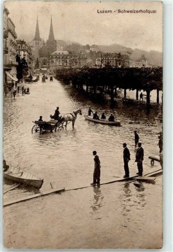 6000 Luzern Lucerne 1901 - Schweizerhofquai