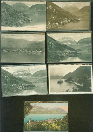 6442 Gersau Kleinposten bis 20 Lot mit 7 AK