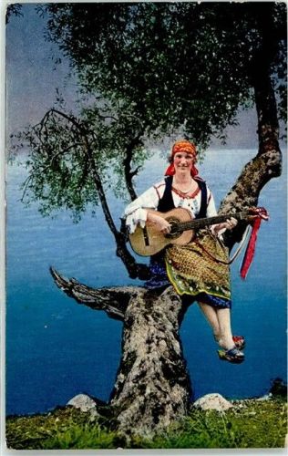 6900 Lugano - Tracht Costume Ticinese