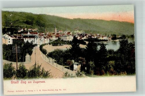 6300 Zug Zugo 1906 Foto AK