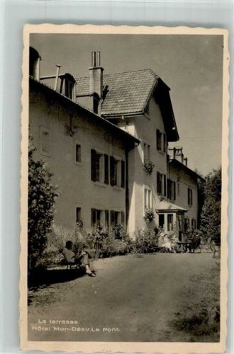 1342 Le Pont Foto AK Hotel Mon -Desir