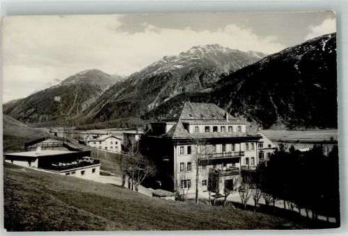 7503 Samedan Samaden 1955 Foto AK Chesa Dr. Ruppanner