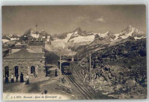 3920 Zermatt - Bahnhof Gare du Gornergrat Eisenbahn