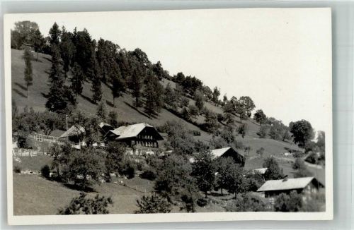 Schwarzenmatt 1940 Foto AK Pension Stocker