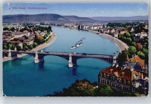 4000 Basel Bâle - Wettsteinbrücke AKU2