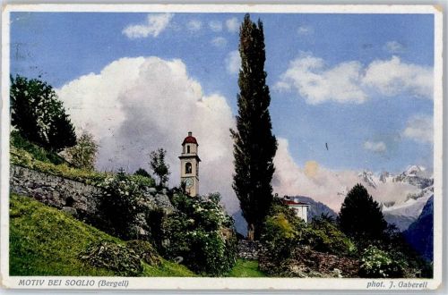 7610 Soglio 1920 - Kirche AKU1