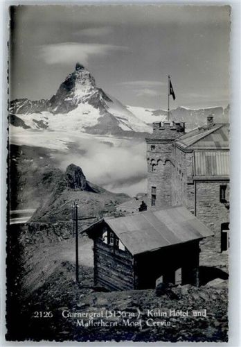 Gornergrat 1935 - Kulm Hotel Matterhorn