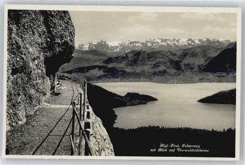6410 Rigi Klösterli - Felsenweg bei Rigi First, Vierwaldstättersee AKU2