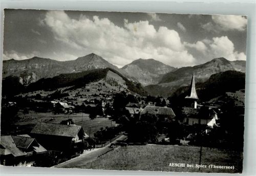 3703 Aeschi b. Spiez 1962 Foto AK