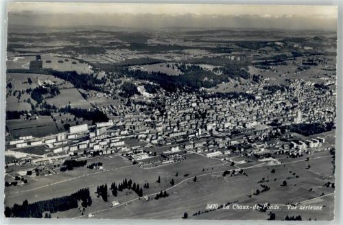 2300 La Chaux-de-Fonds - Fliegeraufnahme