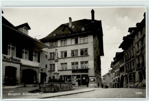 3400 Burgdorf Berthoud - Kronenplatz Brunnen