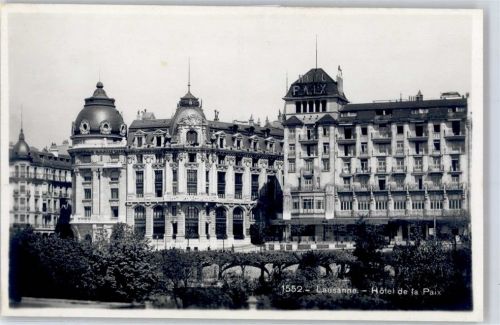 1000 Lausanne Losanna - Hotel de la Paix