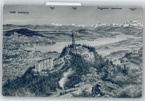 8143 Uetliberg - Panorama Hotel Bahn AKU2