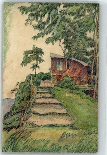 4116 Metzerlen Künstlerkarte Beobachtungsstand