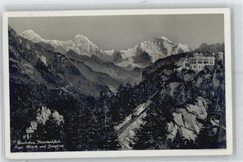 3800 Interlaken - Heimwehfluh, Eiger, Mönch, Jungfrau AKU1