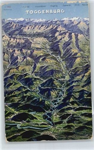9500 Wil SG - Bergpanorama Toggenburg AKU2