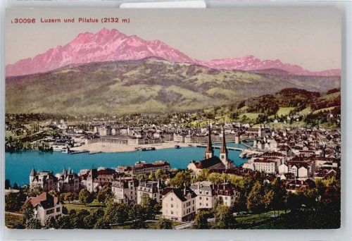 6000 Luzern Lucerne - Gesamtansicht, Pilatus AKU2