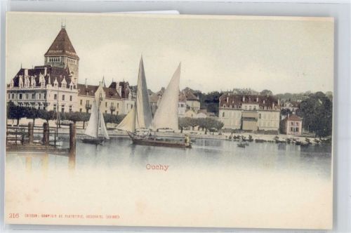 1000 Ouchy Lausanne - Segelboot AKU2