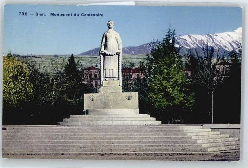 1950 Sion - Monument du Centenaire AKU1