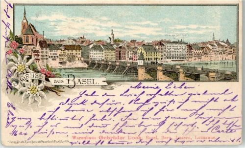 4000 Basel Bâle 1899