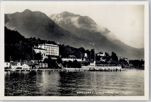 1897 Bouveret 1928 - Grand Hotel Schiffsanleger