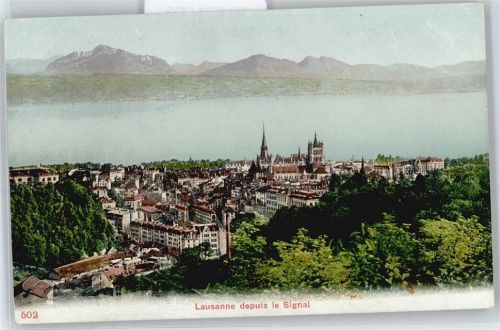 1000 Lausanne Losanna - Panorama AKU2