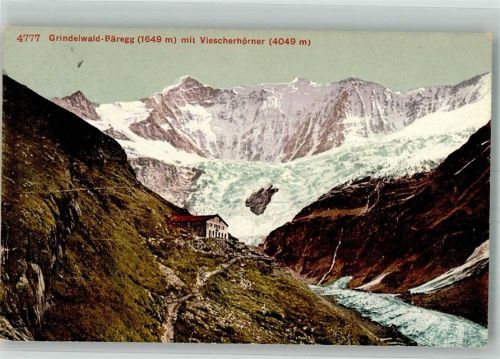 Bäregg Foto AK Grindelwald-Bäregg Viescherhörner