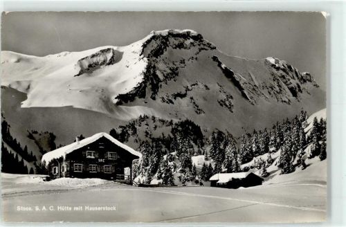 6433 Stoos SZ - Hütte mit Hauserstock