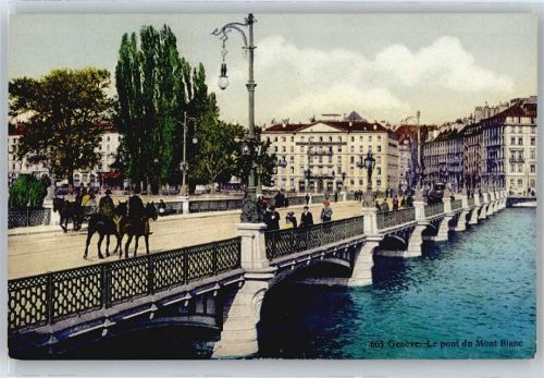 1200 Genève Genf - Brücke du Mont.Blanc AKU2