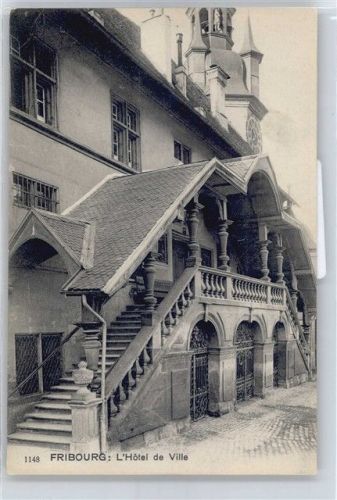 1700 Fribourg Freiburg - Hotel de Ville AKU2