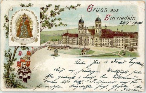 8840 Einsiedeln 1900 - Kloster Gnaden-Mutter