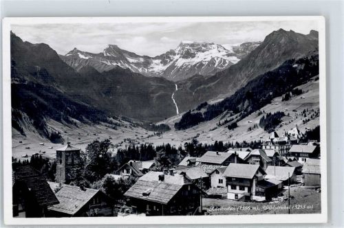 3715 Adelboden BE - Adelboden, Wildstrubel, 1939, Photoglob-Wehrli zürich AKU1