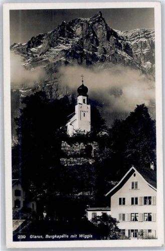 8750 Glarus - Burgkapelle mit Wiggis AKU1