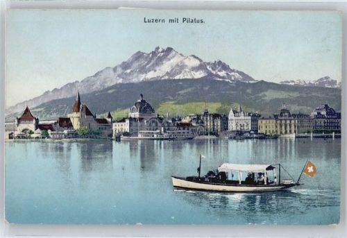 6000 Luzern Lucerne - Gesamtansicht, Pilatus AKU2