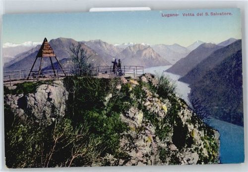 6900 Lugano Calprino - Blick vom Monte San Salvatore AKU2