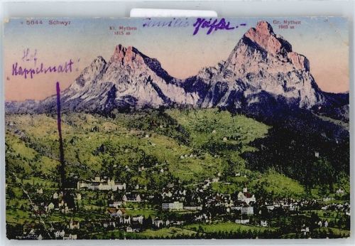 6430 Schwyz Gebrauchsspuren Mythen AKU2